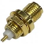 Panel Mount SMA Connector (Jack,Female,50Ω)